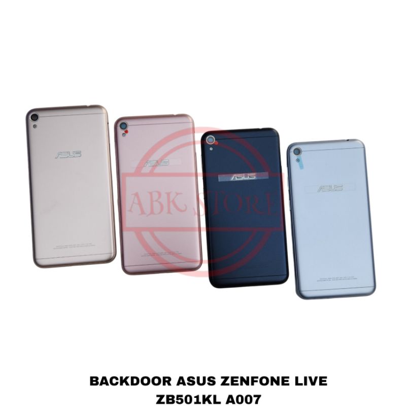 TUTUP BELAKANG BATERAI BACKDOOR ASUS ZENFONE LIVE A007 ZB501KL BACKDOOR HOUSING ORIGINAL