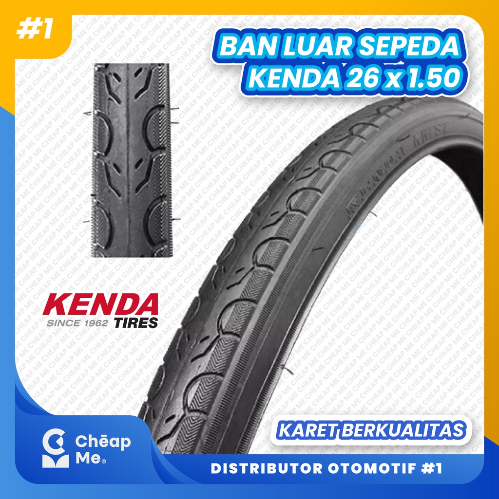 Ban Luar Sepeda 26 x 1.50 Kenda KWEST Ban Luar 26 x 150 MTB Roadbike / Ban Luar 26 x 1.50 / Ban Luar