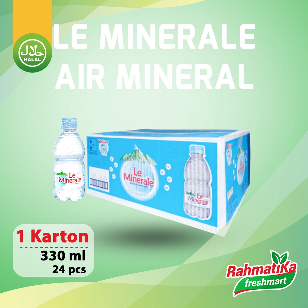 Jual Le Minerale Air Mineral Botol 1 Dus 330 Ml X 24 Pcs Shopee Indonesia 2052