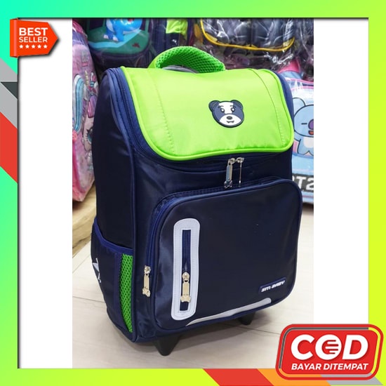 Tas Troli Anak Perempuan Tas Roda Anak Tas Sekolah Anak Tk Anak T Zz384 Tas Trolley Anak Sekolah Pau