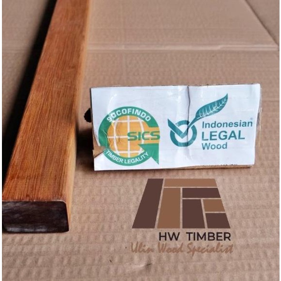 Kayu Ulin Kalimantan 3CM x 4CM x 120CM