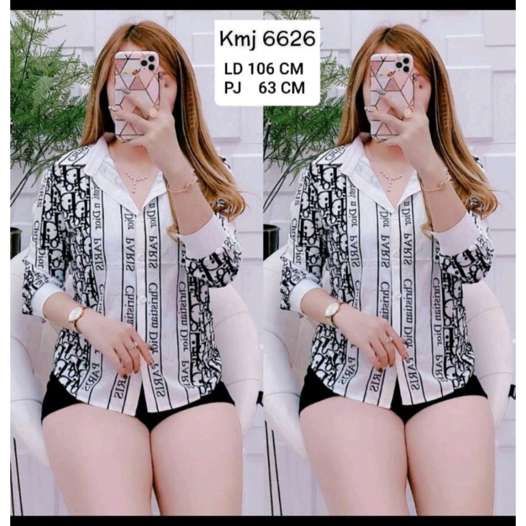 kemeja Dior import