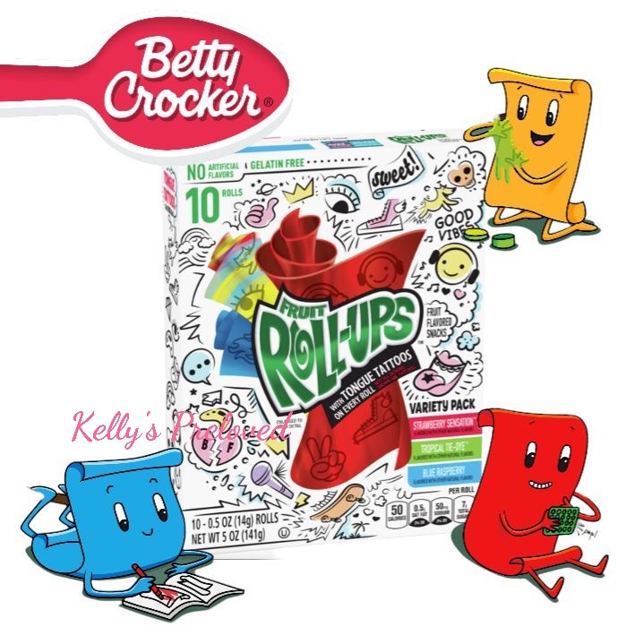 

FRUIT ROLL-UPS VARIETY PACK | FRUIT FLAVORED SNACKS 5 OZ| USA