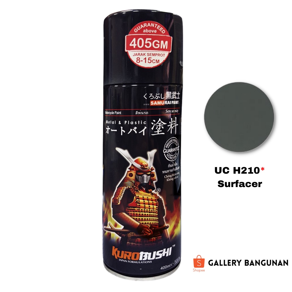 Samurai Under Coat Uch210* Surfacer | Pilok Samurai | Pilox Samurai | Epoxy | Poxy | Dasaran
