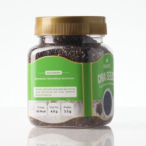 

Ay00! Organic Chia Seeds / Organic Chia Seed 125gr / Black Chia Seed Organik