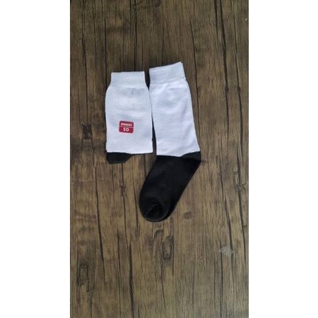 Kaos Kaki Anak Sekolah SD SMP SMA Telapak Hitam/Kaos kaki Hitam Putih