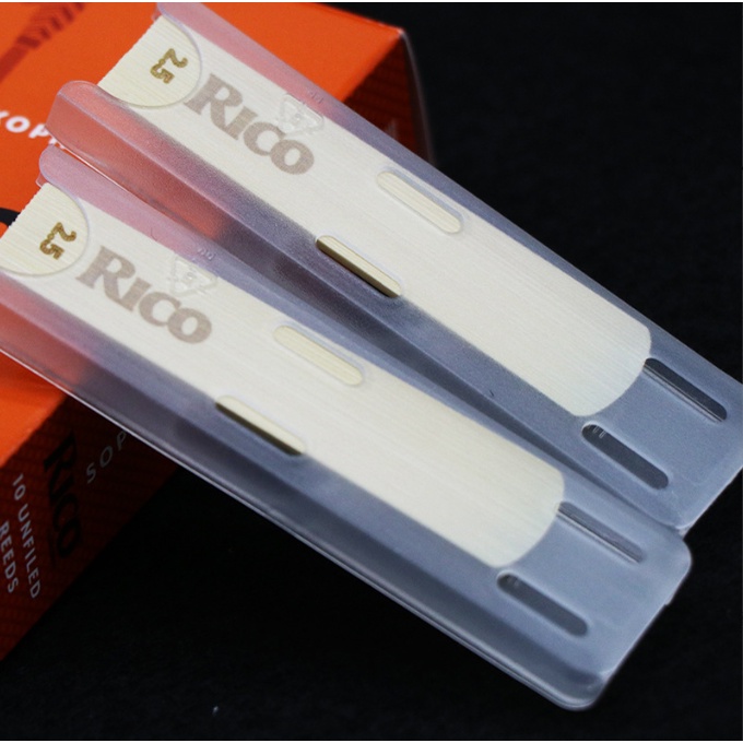 Reed Rico Soprano Saxophone 2 2.5 3 Unfiled Reeds Saksofon Sopran
