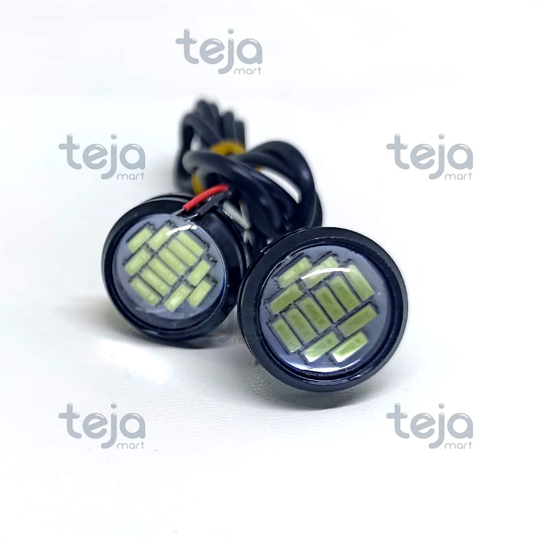 Lampu Mata Elang Eagle Eye 12 Led 22mm Variasi/Aksesoris Motor Mobil