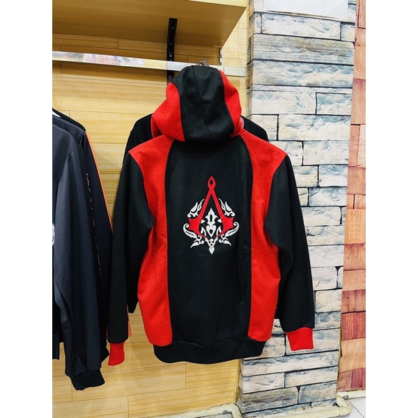 Jaket game assasin creed Red