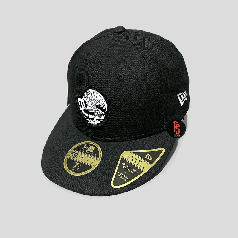 TOPI NEW ERA ORIGINAL 5950 LP DC SHOES EAGLE BLACK