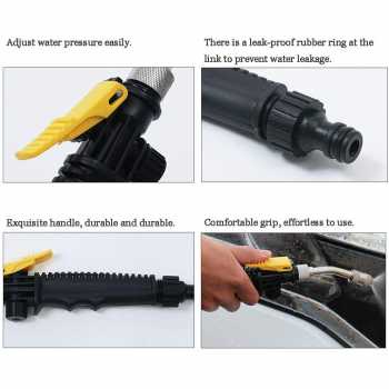 Nozzle Gun Gagang Semprotan Air Sabun Cuci Mobil Motor Tanaman 62CM / Stik Sprayer Kepala Selang Semprotan Air Jet Taman Alat Cuci Mobil Motor Portable Pistol Air Tekanan Tinggi / Kepala Stik Sprayer Selang Air Semprot Serbaguna /  Pot Semprotan Air Sabun