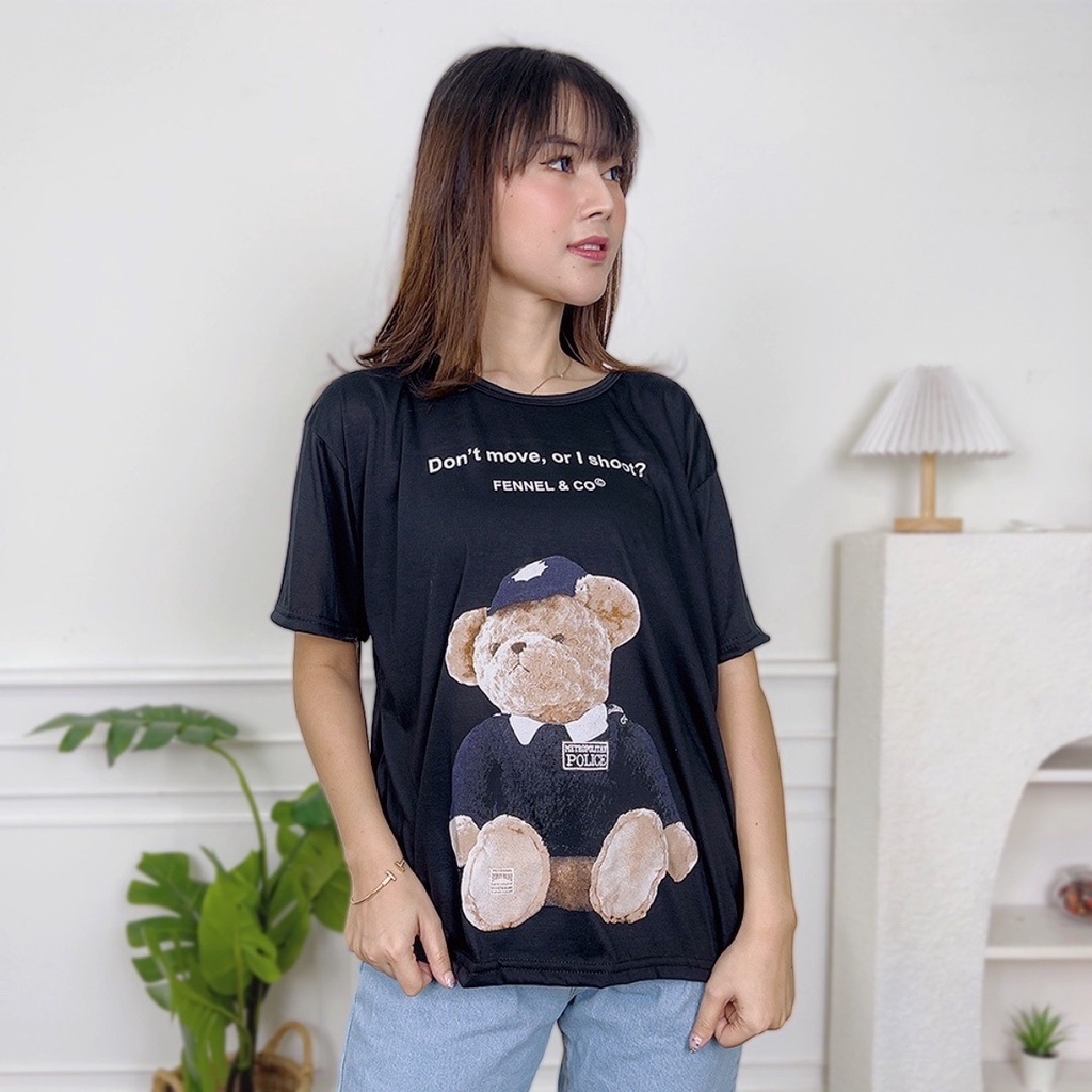 AFI - EC - Kaos Oversize Wanita Dont Move (LD 106, P 65)