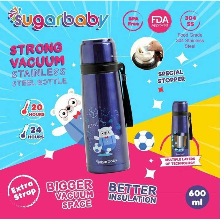 Sugarbaby STRONG Vacuum Stainless Steel Bottle | Termos Air