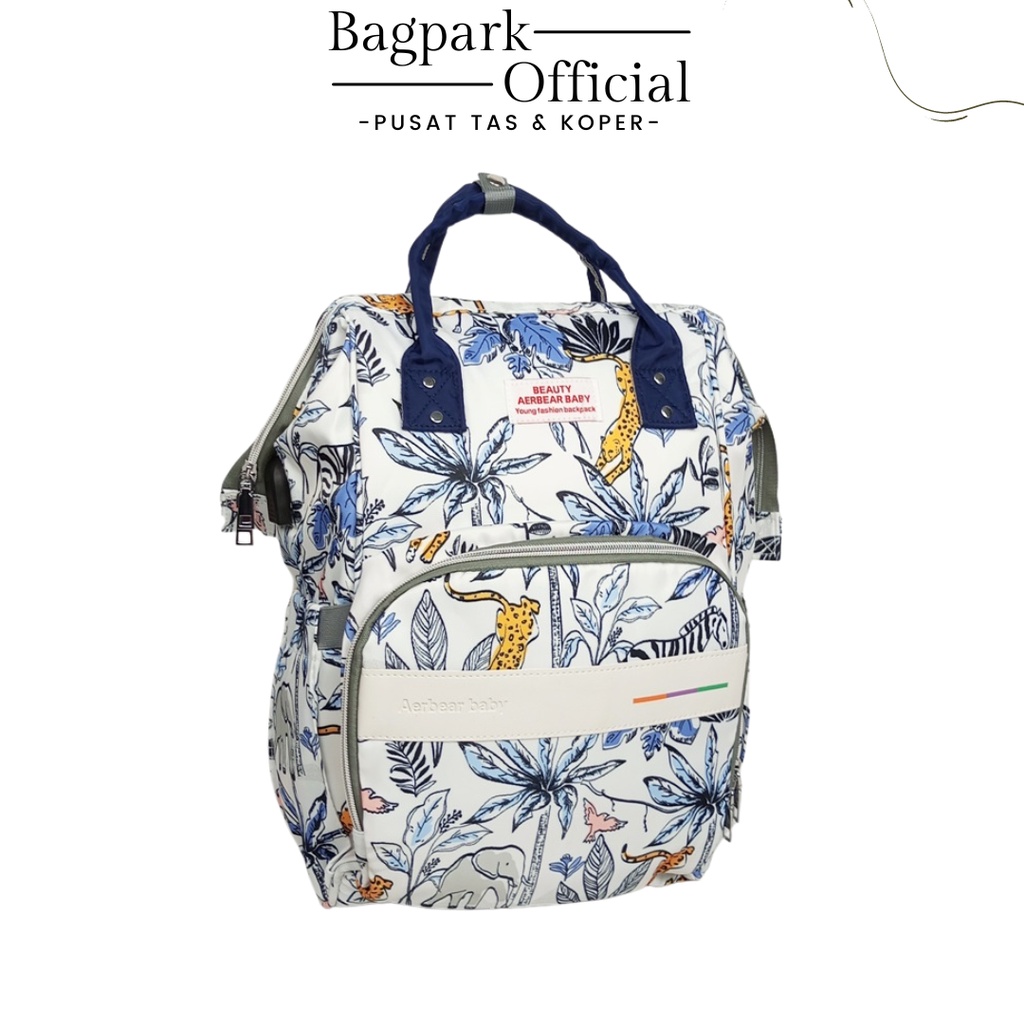 Tas Bayi Multifungsi Diapers Bag Premium Tas Perlengkapan Anak Tas Mama Tas Import Bayi Usb Sport Terbaru