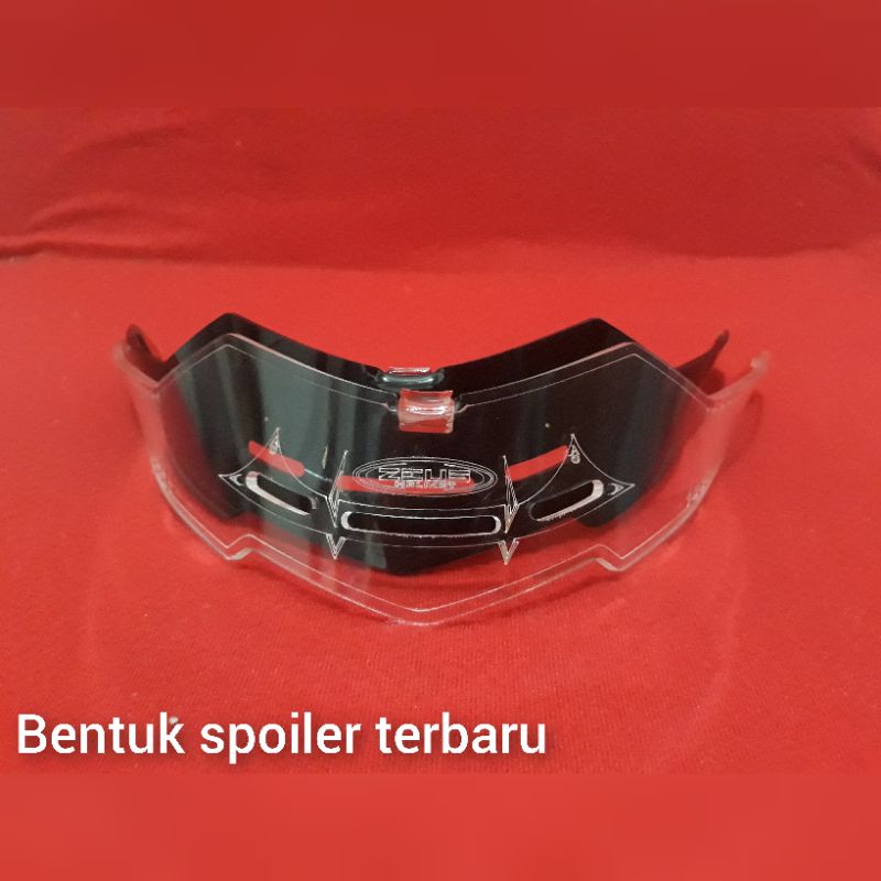 spoiler helm zeus 811 hitam/ spoiler helm zeus 811 terbaru