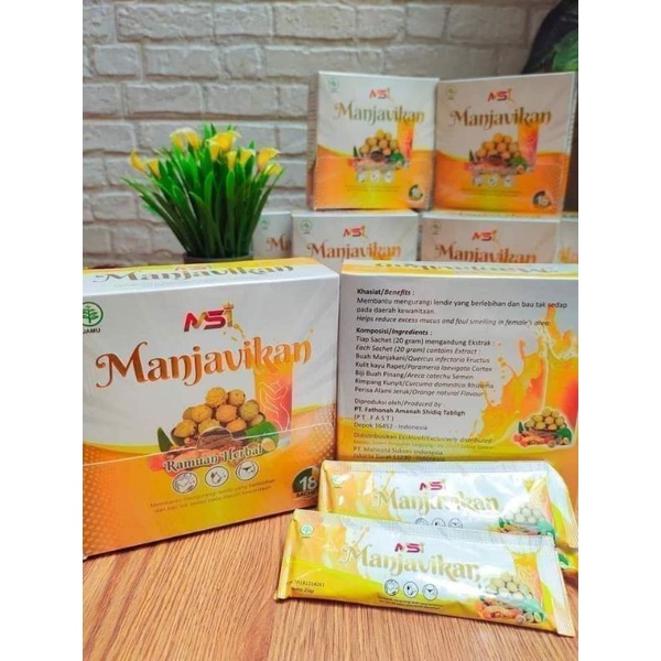 

(BISA COD) Manjavikan Original ❗Promil, lancar & nyeri haid