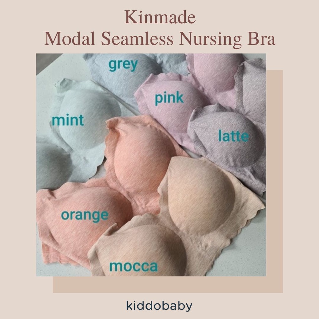 Kinmade Modal Seamless Nursing Bra | BH Menyusui