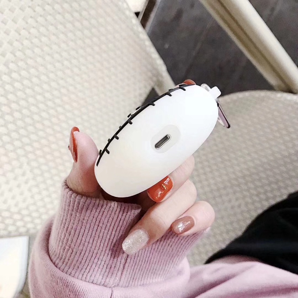 Casing Tengkorak Keren Kompatibel Untuk Airpods1 2 3rd Case Kompatibel Untuk AirPods Pro Luminous Case Earphone Case Cover Pelindung