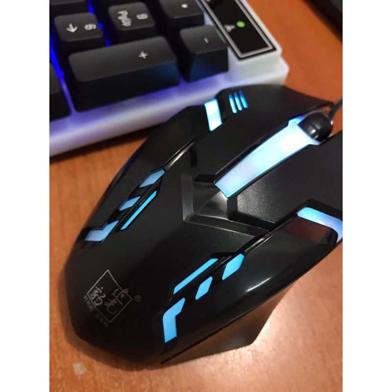 Keyboard + Mouse  Gaming LED G21 Backlight Model Kabel USB