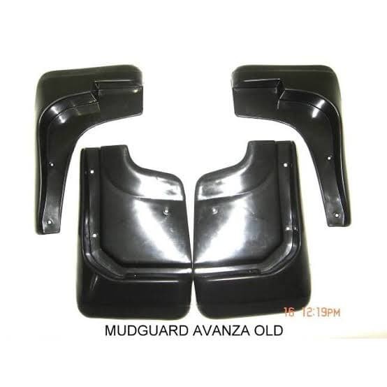 Karpet Mobil Mud Guard / Mudguard / Karpet Lumpur Avanza / Xenia Lama 2004 - 2007