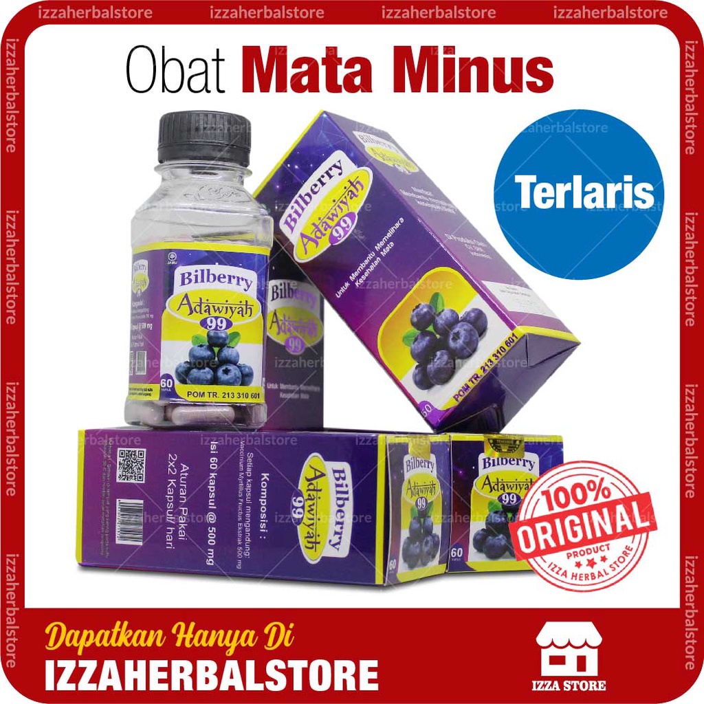 Obat Mata Minus Bilberry Adawiyah 99 Paling Ampuh Atasi Minus Tinggi Tiens Dan Silinder Anak