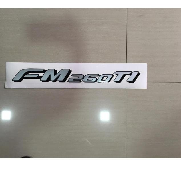 STICKER "FM 260 TI" HINO 500 LOHAN BEST QUALITY