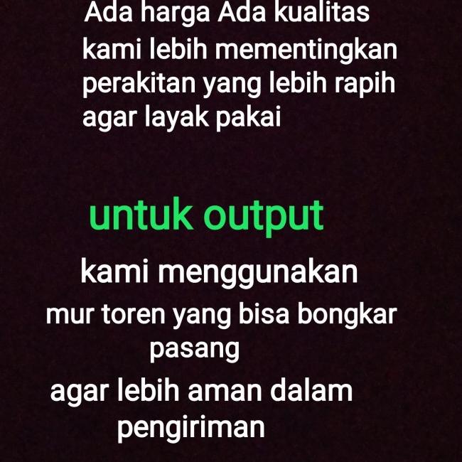 Filter talang aquarium / box aquarium ukuran 60.cm