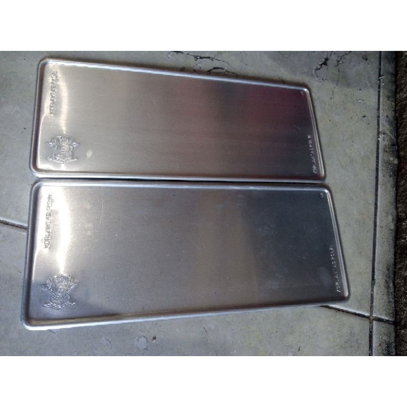 plat nomor MOTOR Tebal 1mm (Bahan Ori)