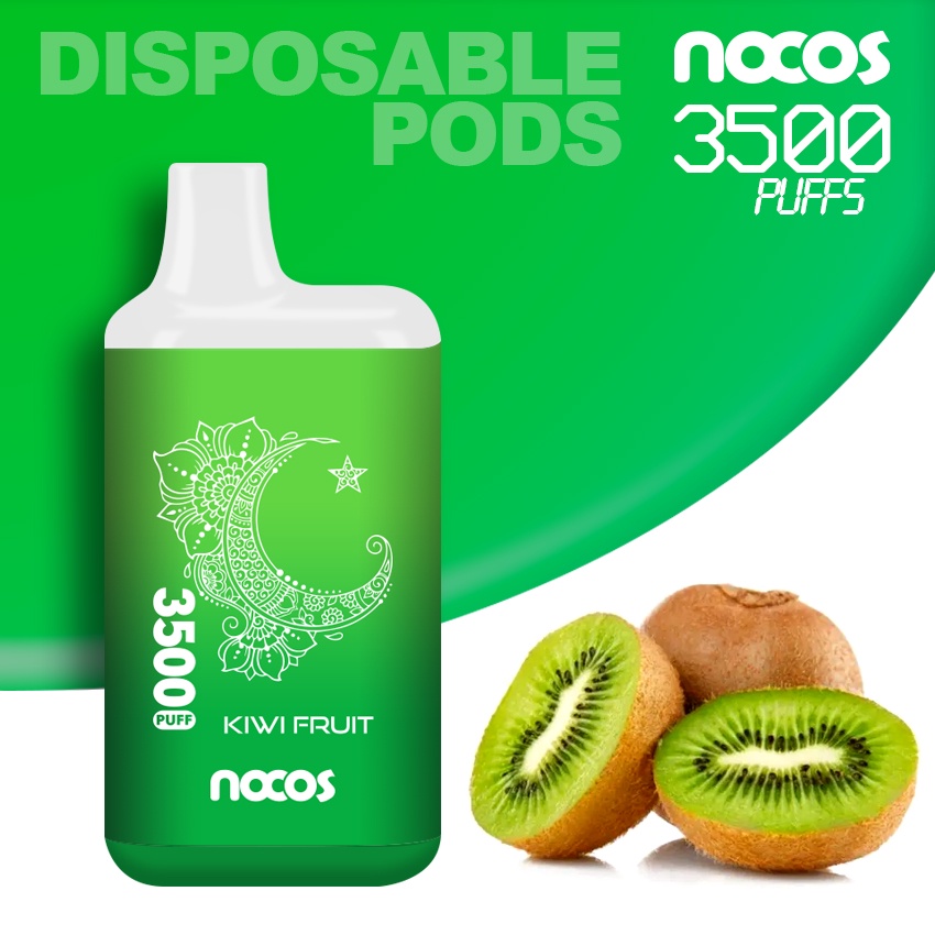 NOCOS 3500Puffs Disposable Pods Vapee sekali pakai 650mAh Charge Pod