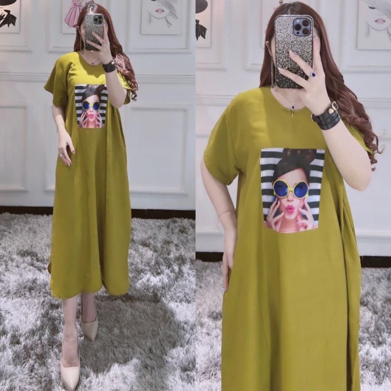 DASTER ANDIN ARAB EMBLEM ALISA || RAYON SUPER GRADE A ORI || KANCING DEPAN FULL BUSU &amp; BUMIL LD 110