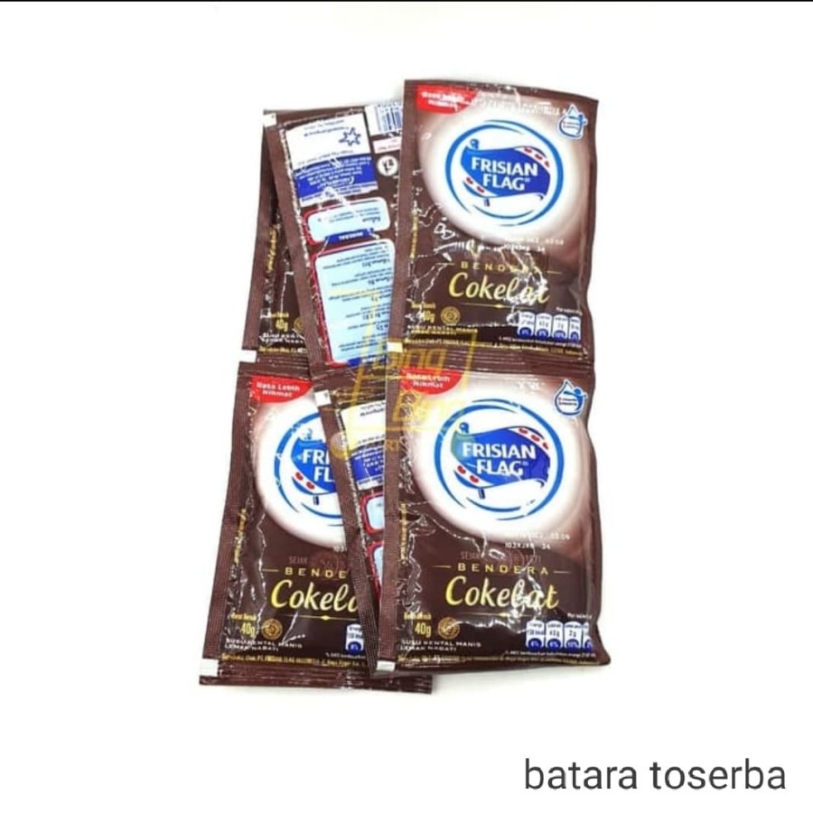 

Frisian Flag Kental Manis Coklat isi 6 sachet X 4