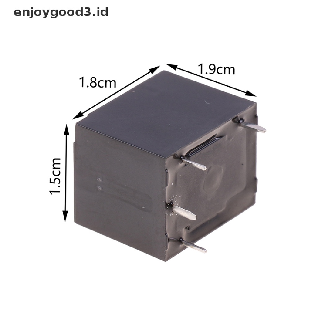 1pc Relay HF-JQC-3FF-5V 12V 24V 4ft 10A Grup Normally Open Dc