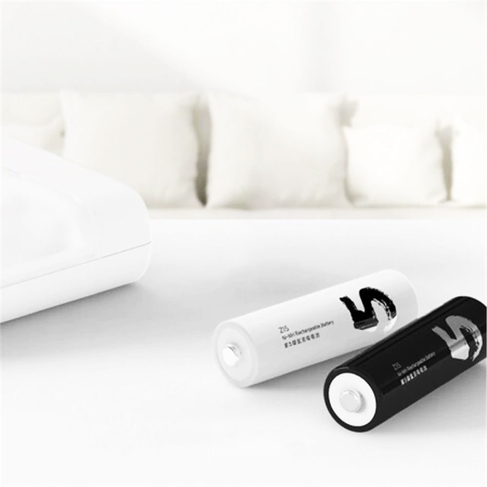 ZMI Zi5 Batu Baterai Cas Rechargeable AA NiMH 1.2V 1800mAh 4 PCS - Black