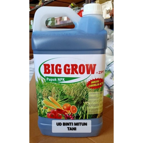 Pupuk NPK BIG GROW + ZPT 5 Liter