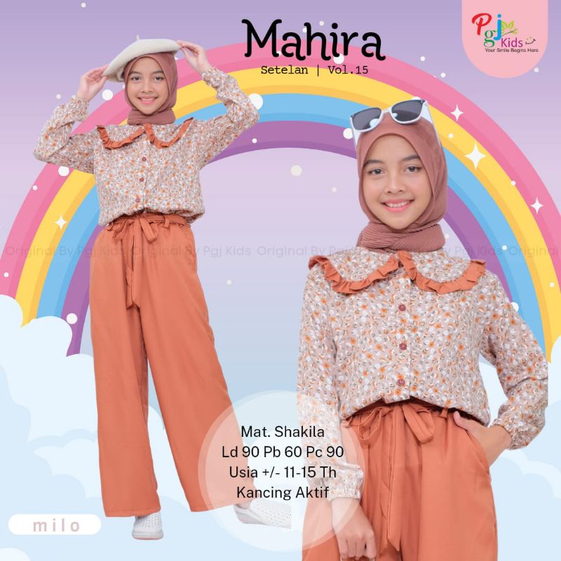 (NEW)SETELAN ANAK OOTD//MAHIRA #14 SET BY PGJ KIDS