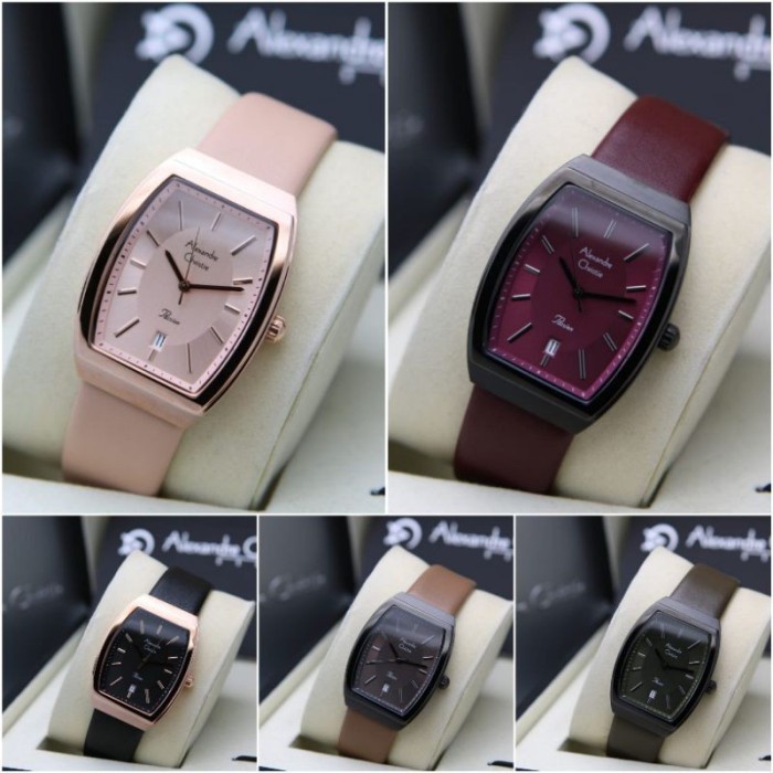 Watch Jam Tangan Wanita Alexandre Christie Ac 2909 / Ac2909 Leather Original