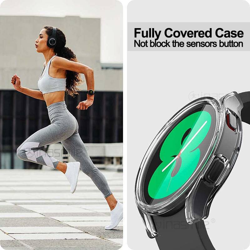 Case Pelindung Layar Bahan TPU Ukuran 40mm 44mm Untuk Samsung Galaxy Active 2 46mm Gear S3