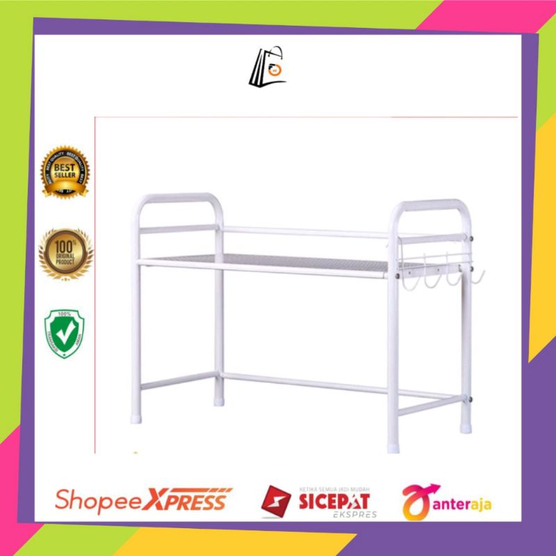 ACE -Masterspace Rak Besi Dapur Serbaguna/Rak/Rak Besi Dapur Serbaguna
