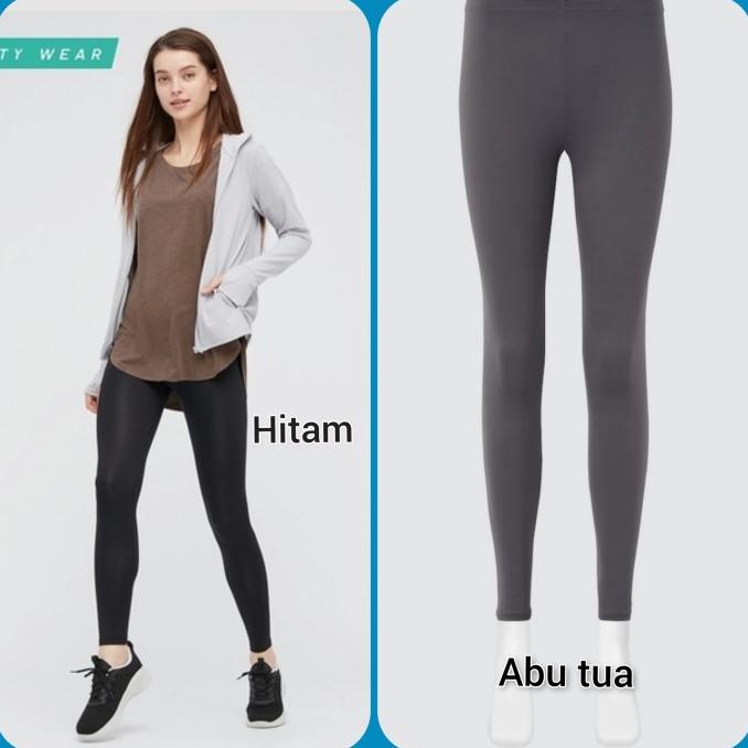 Uniqlo AIRism Legging Wanita UV Protection legging cewek anti UV