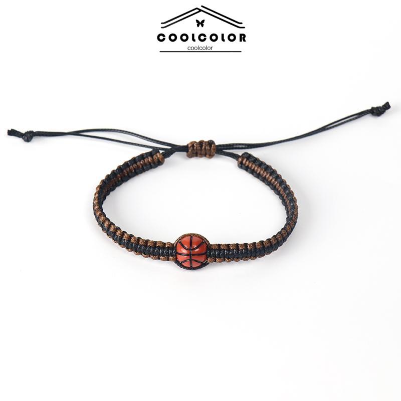 COD❤️1 Pcs Gelang Couple Tali Fashion Korea Basket Gaya Untuk Pria Dan Wanita- cl