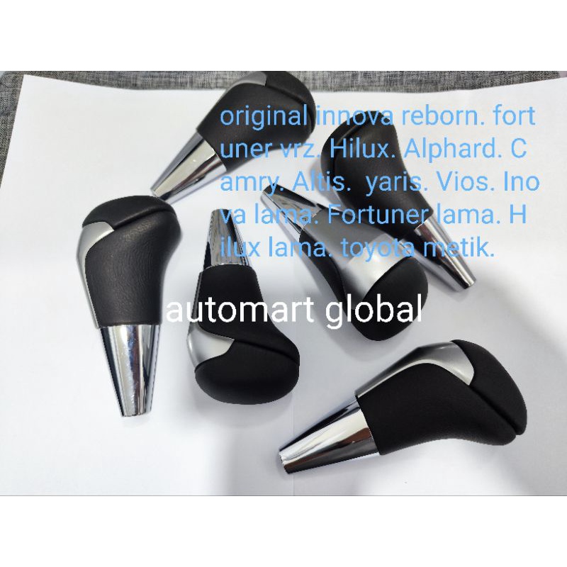 Knop pegangan tongkat handle transmisi metik original innova reborn fortuner vrz Hilux  Alphard Camry Altis yaris Vios