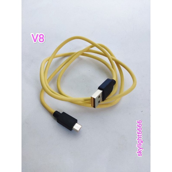 Kabel Data USB V8 Panjang Returan