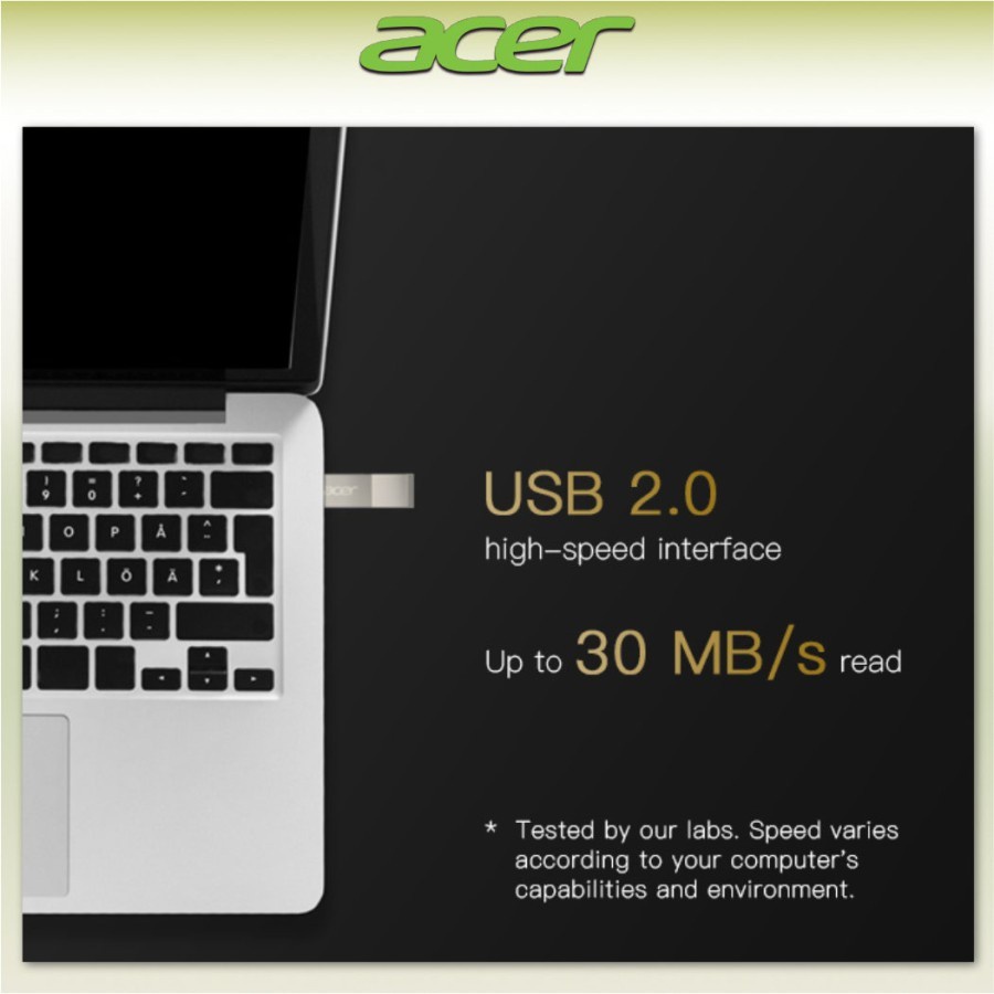 Acer Flashdisk Usb 2.0 UF200 - 32GB