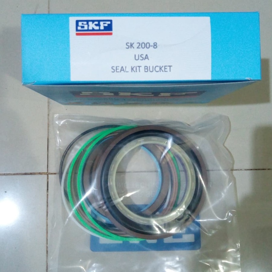 seal kit bucket sk200-8 skf kobelco