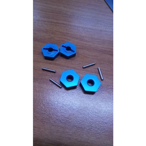 4 Pcs Hex Adapter Part 7 Ke 12Mm Tebal 4 Mm Untuk Wltoys Vortex