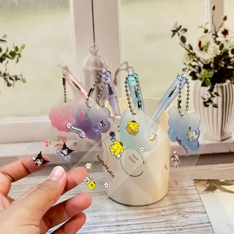 

Pulpen Gantungan Stiker Akrilik Sanrio Motif Sanrio Cinamorol Purin Kuromi Pen Gel Lucu Unik Kado Viral Termurah