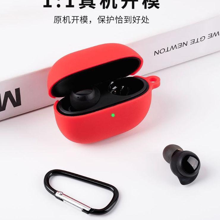 Viral Soft Case Silikon TWS Xiaomi Redmi Buds 3 Lite + Carabiner