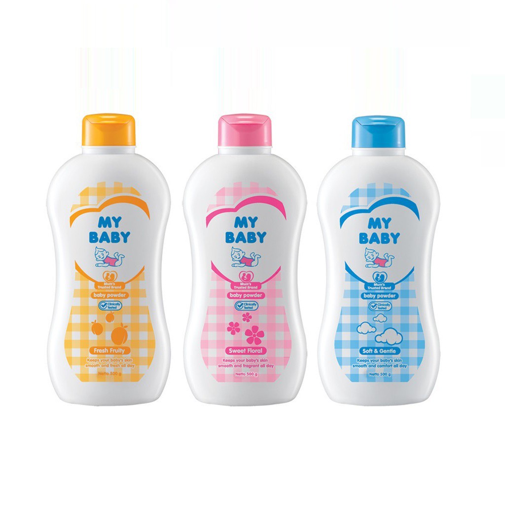 My Baby Powder Bedak Bayi 50g | 100g | 150g | 500g | MyBaby | BPOM