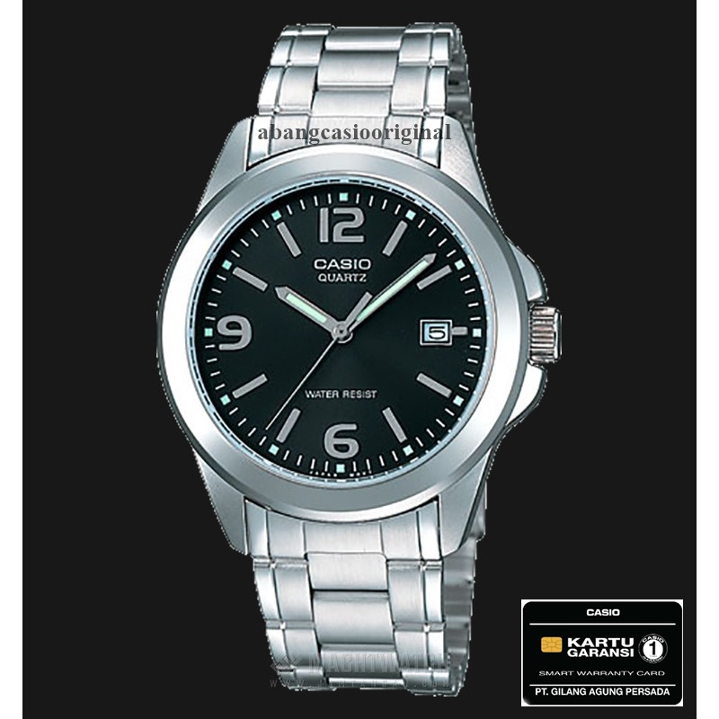Jam Tangan Casio Pria MTP - 1215A - 7A / MTP 1215 Original Resmi