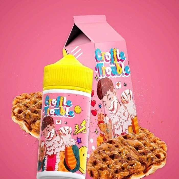 LIQUID CROFFLE TROUBLE 60ML CROISSANT WAFFLE